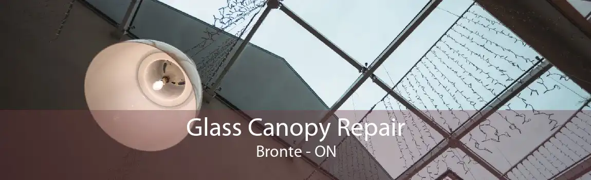 Glass Canopy Repair Bronte - ON