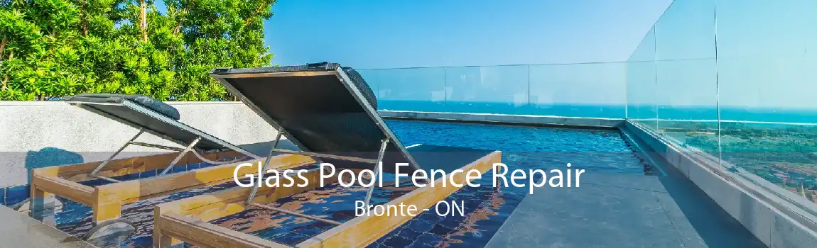 Glass Pool Fence Repair Bronte - ON