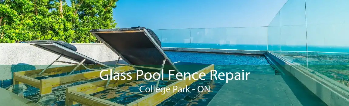 Glass Pool Fence Repair College Park - ON