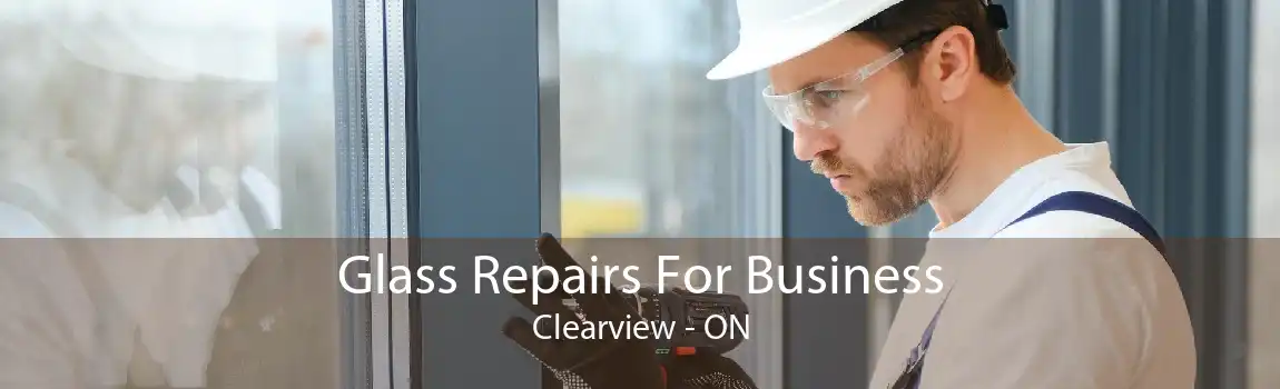 Glass Repairs For Business Clearview - ON
