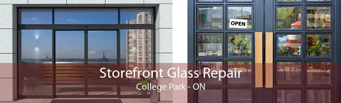 Storefront Glass Repair College Park - ON