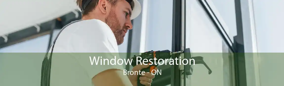 Window Restoration Bronte - ON